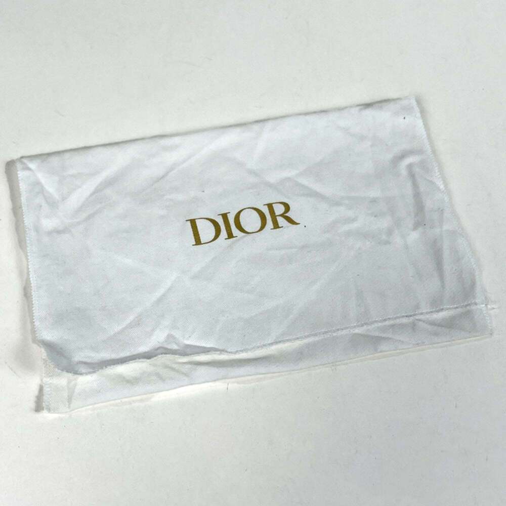 CHRISTIAN DIOR Blue Canvas Shoulder Bag - Picture 7 of 7